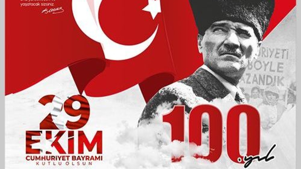 CUMHURİYETİMİZİN 100. YILI KUTLU OLSUN !!!!